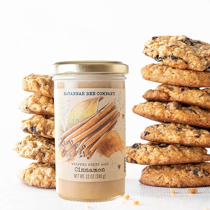 Savannah Bee Company Whipped Honey - All Natural Spreadable Honey