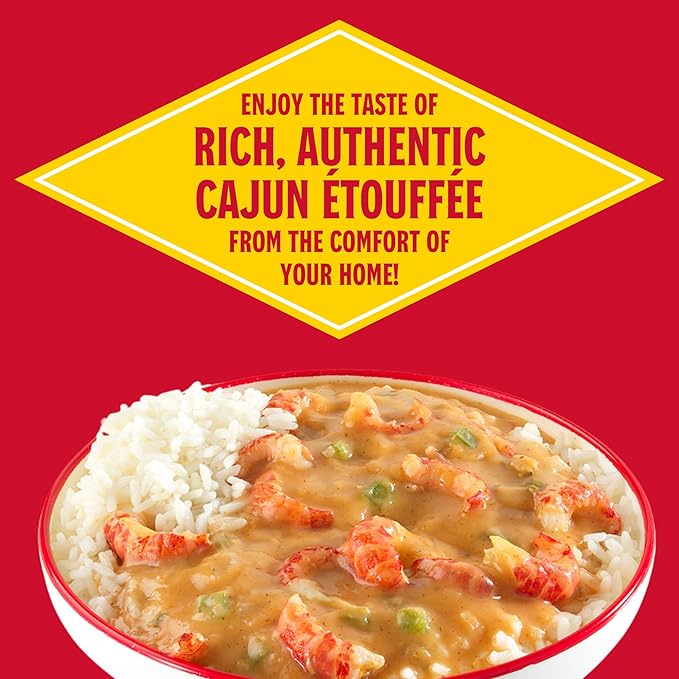 Cajun Etouffee Base 2.65 oz. (Pack of 6) - Authentic Cajun Etouffee Mix with Onions, Bell Peppers