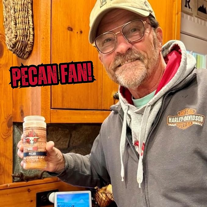 Gourmet Pecan Rub | Pecan BBQ Seasoning Rub for Turkey, Pork, Ribs, Chicken and Salmon | No