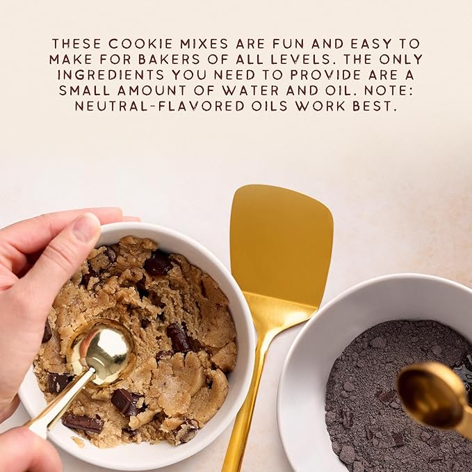 Autumn Sons Baking Co. Gluten Free Chocolate Chunk & Double Chocolate Chunk Cookie Mix Combo Pack.