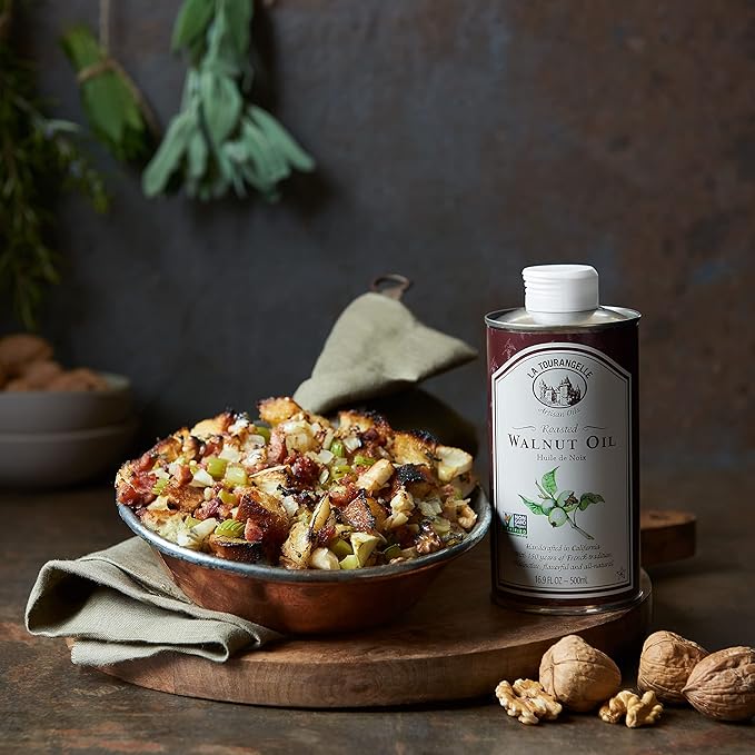La Tourangelle, Roasted Walnut Oil, Plant-Based Source of Omega-3 Fatty Acid, Cooking, Baking, &