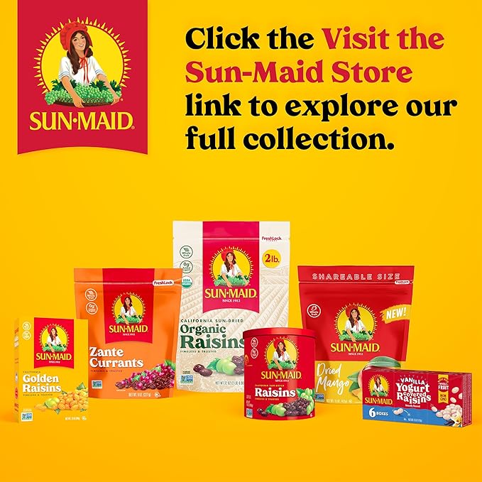 Sun-Maid Dried Mangos - 15 oz Resealable Bag - Dried Mango Slices - Dried Fruit Snack for Lunches
