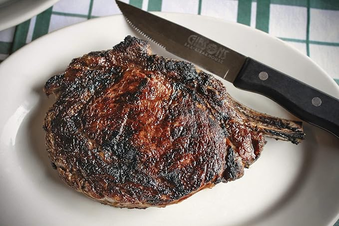 Gibsons Steakhouse Seasoning Salt (6 Ounce Jar) – Original Cooking & Grilling Blend of Spices &