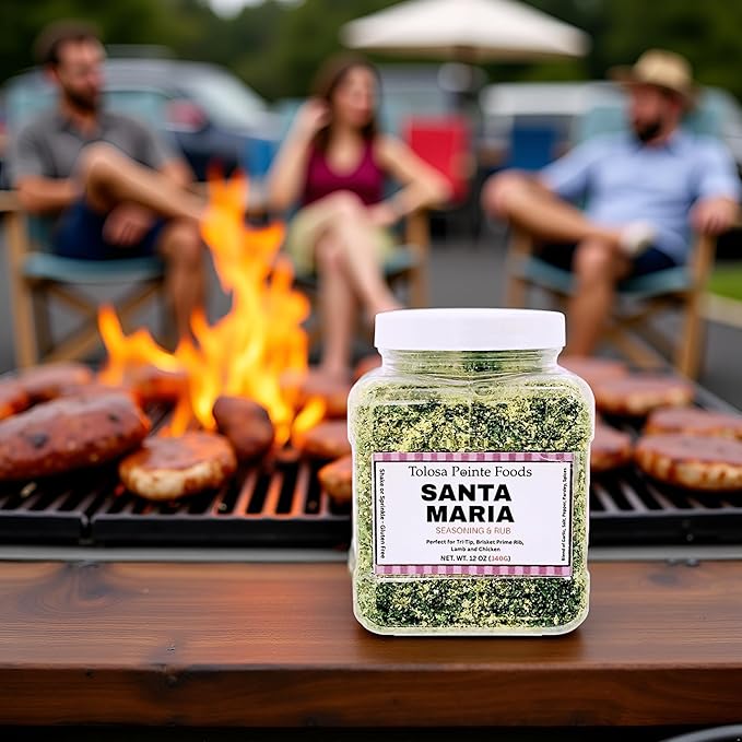 Tolosa Pointe - Santa Maria Seasoning 11 Oz Tri Tip, Steak, Chicken, Steak Seasoning for Grilling