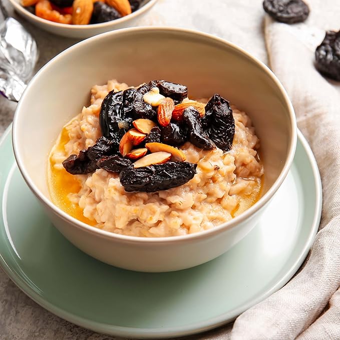 Elan Organic Pitted Prunes, Natural Dried Fruit, No Sugar Added, Sulphite-free, Non-GMO, Vegan