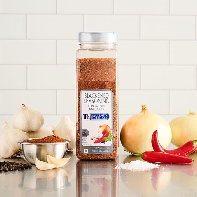 McCormick Culinary Seasoning, Blackened, Non GMO, No MSG added, For Quality Blackened Flavor in