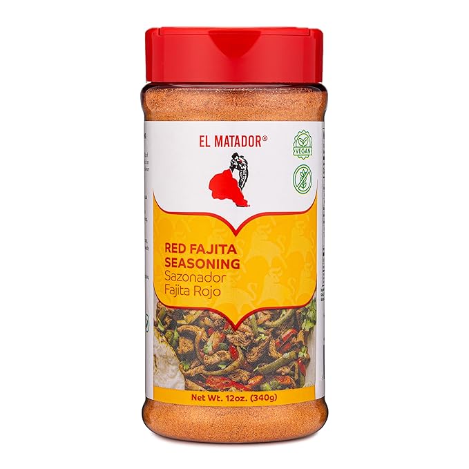 El Matador Red Fajita Seasoning 12 oz.