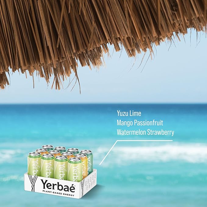 Yerbaé Variety Flex Pack, Functional Energy Drink - 0 Sugar, 0 Calories, 0 Carbs. Yerbae is