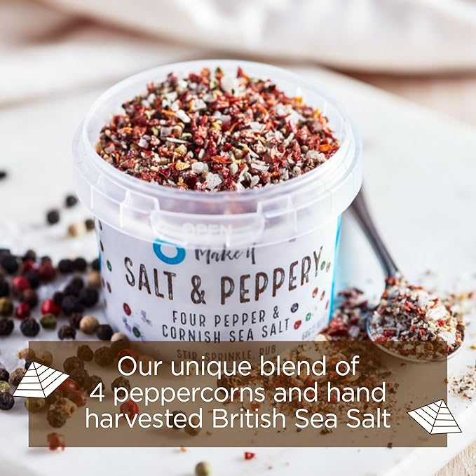 Cornish Sea Salt & Peppery Seasoning | Cooking & Hydration | Hand-Harvested in Celtic Waters | 2.1