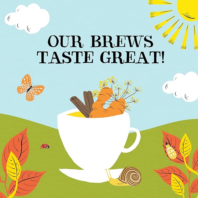 Clipper Tea Spicy Chai Herbal Tea ??Caffeine Free, USDA Organic, Great Hot or Iced ??Warming