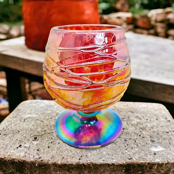 Authentic Mexican Tequila Hand Blown Shot Glasses - Set of 4-2 oz - Mini Glass Snifters - Heavy