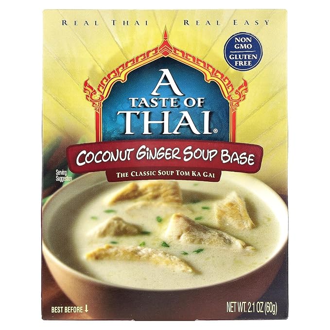 A Taste Of Thai Coconut Ginger Soup Base 2.1oz