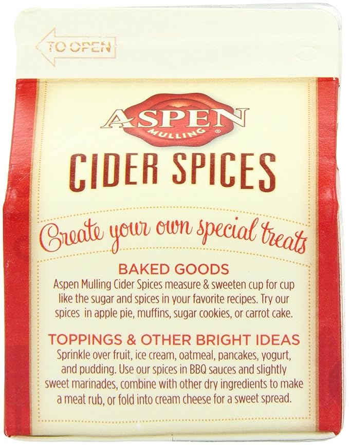 Aspen Mulling Cider Spices, Original Blend, 5.65-Ounce Carton