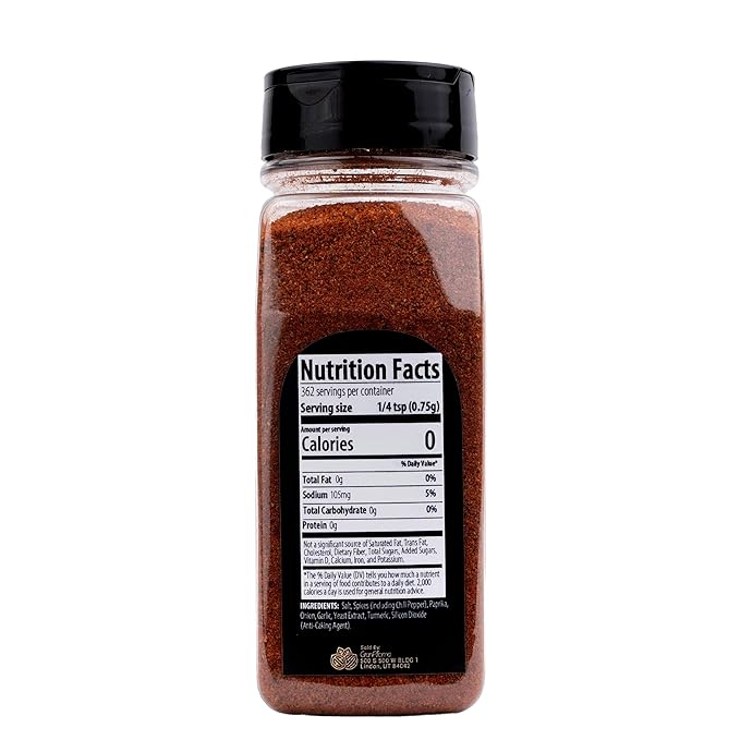 GranAroma Hot Taco Seasoning Mix – Perfect for Tacos, Burritos, and Tex-Mex Recipes (9.6 Ounce)