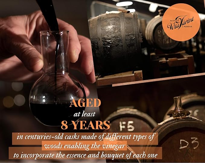 Via Farini Yellow Label Aceto Balsamico Di Modena IGP Aged Artisan Italian Balsamic Wine Vinegar