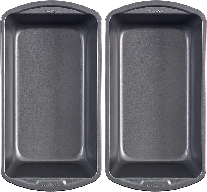 GoodCook Nonstick Loaf Pan 9 x 5-Inch Heavy-Duty Steel Bakeware with Easy-Clean Non-Stick Coating