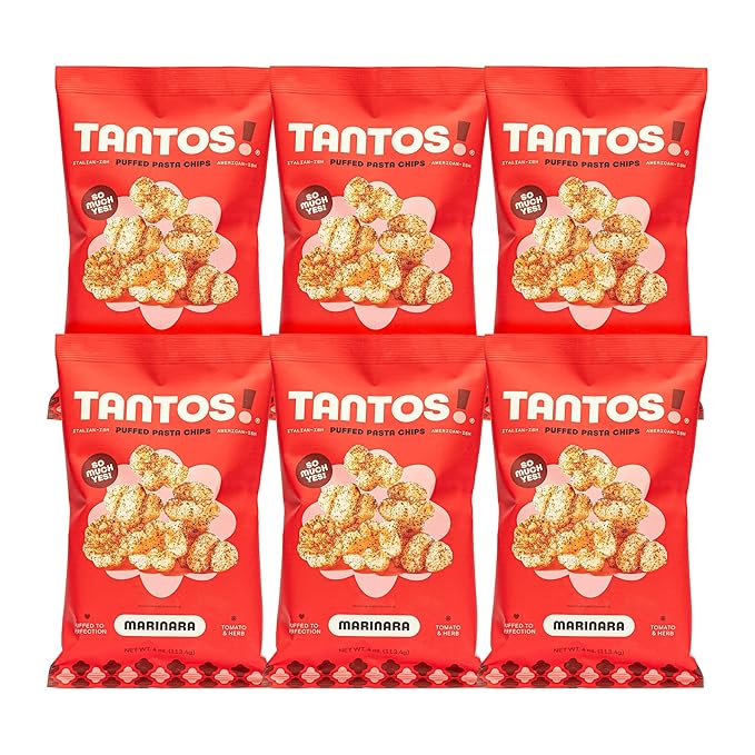 Tantos! Puffed Pasta Chips ??Healthy Pasta Snack by Top Chef Joe Sasto ??Plant-Based, Low Calorie