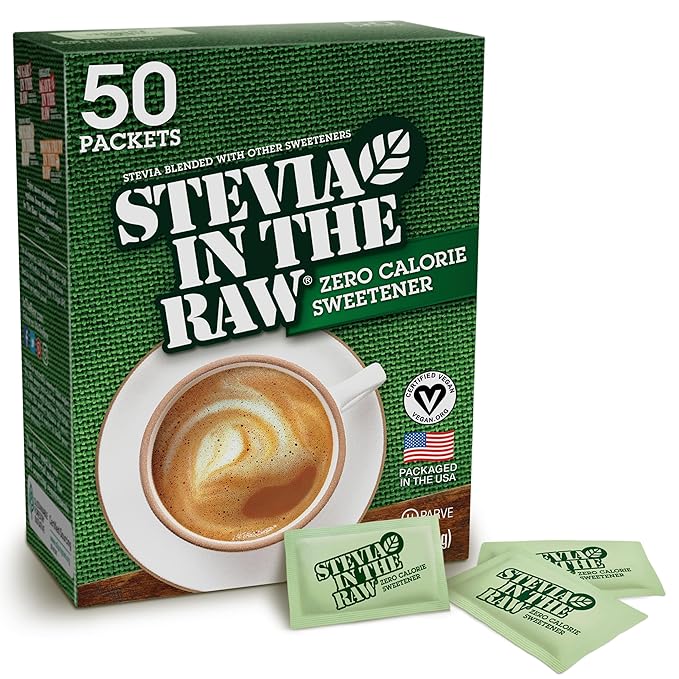Stevia In The Raw, Plant Based Zero Calorie Sweetener, Sugar Substitute, Sugar-Free Sweetener For