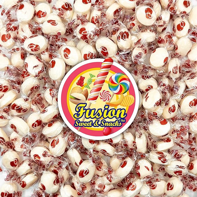 Coconut Hard Candy - 1 Pound Individually Wrapped Candy, Creamy Filled Coconut Candy, Bulk Bag Old