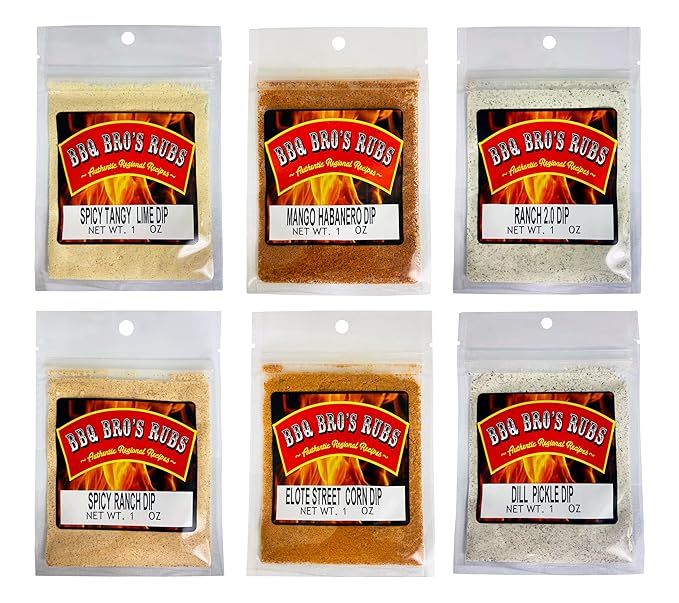 BBQ Bros Supreme Dip Mix for Snacks, Vegetables & Spreads - Dry Seasoning Mix for Chicken Wings