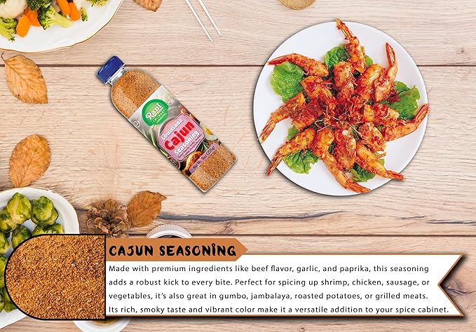 Rani Louisiana Cajun Seasoning (Special Blend for Soup or Gravies) 9oz (255g) PET Jar ~ All Natural
