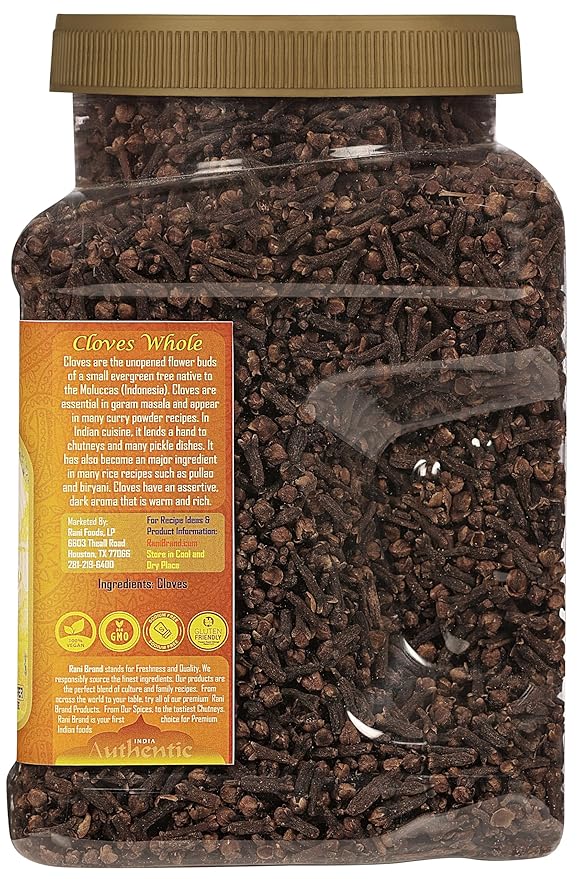 Rani Cloves Whole (Laung) 28oz (800g) Great for Food, Tea, Pomander Balls and Potpourri, Hand