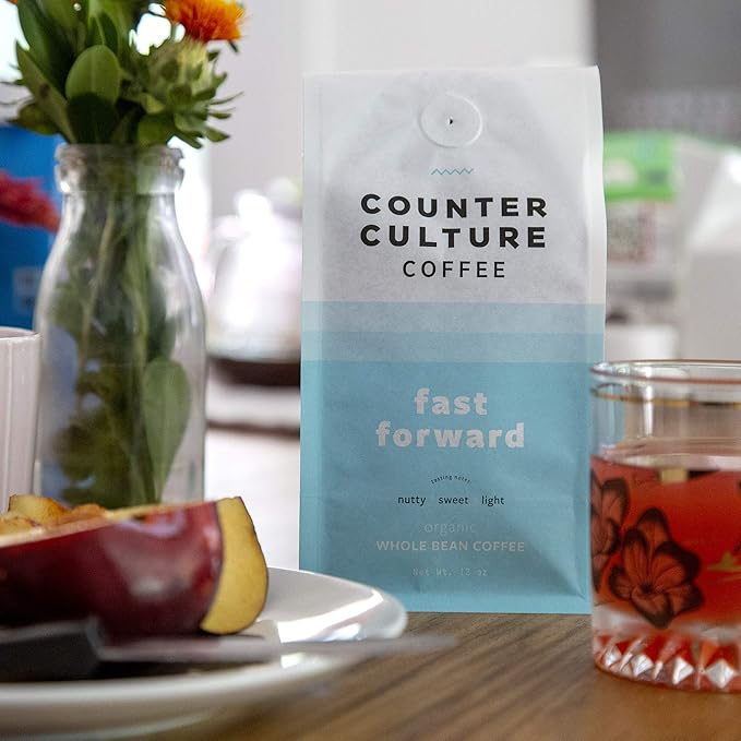 Counter Culture Coffee Fast Forward - Light Roast, Organic, Sustainably Farmed, Kosher, Whole Bean