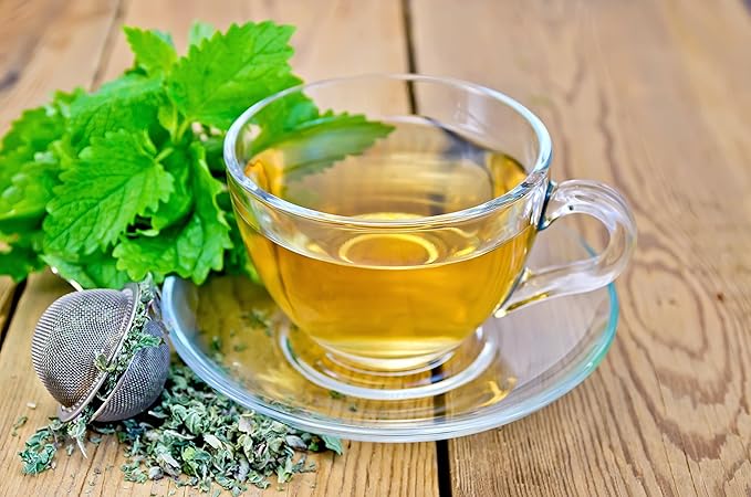 Lemon Balm (Herbal Tea): (Melissa Officinalis Caffeine Free) - Balm Leaf (Cut and Sifted), 1lb