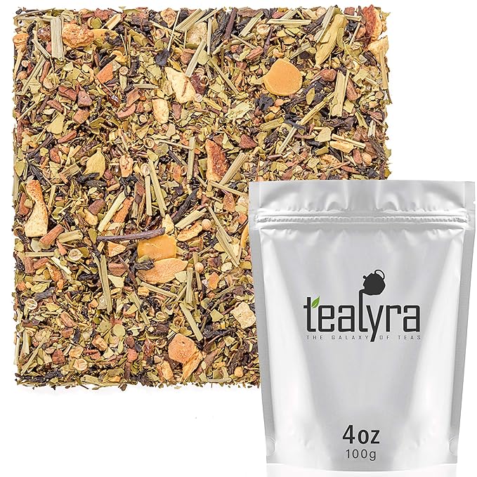 Tealyra - Wonder Ayurvedic Chai - Sweet Spicy - Detox Tea - Yerba Mate - Green Rooibos - Formosa