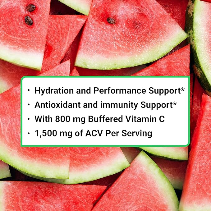 Essential Elements Hydration Packets - Watermelon Cucumber Pack - Sugar Free Electrolytes Powder