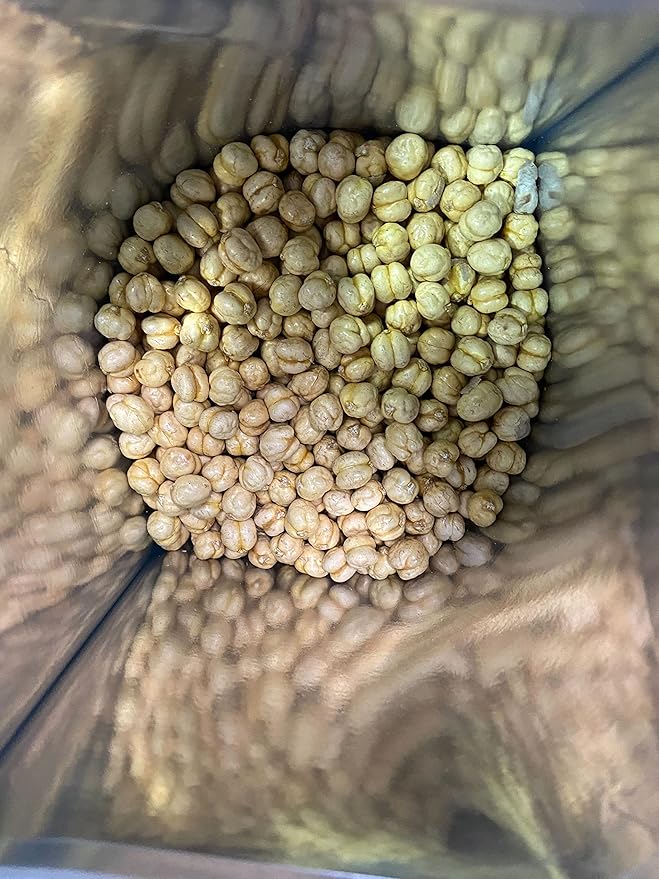 Organic Roasted Chickpeas 2 LB- USDA Organic Certified ??Healthy Snack, Lightly Roasted, No Oil, No