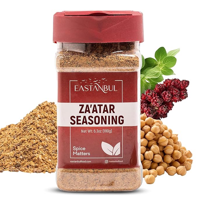 Eastanbul Zaatar Seasoning, 6.3oz, Za'atar, Zaatar Spice from Middle Eastern Spices, Perfect for