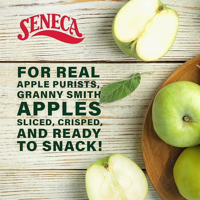 Seneca Granny Smith Apple Chips | Made from Fresh Apples | 100% Granny Smith Apples | Yakima Valley