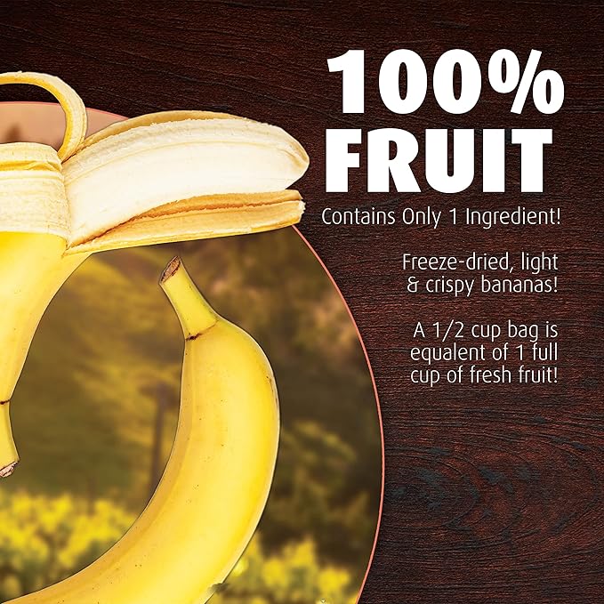 Brothers-ALL-Natural Fruit Crisps, Banana, 0.59 oz (Pack of 24), PP-GRCE13088