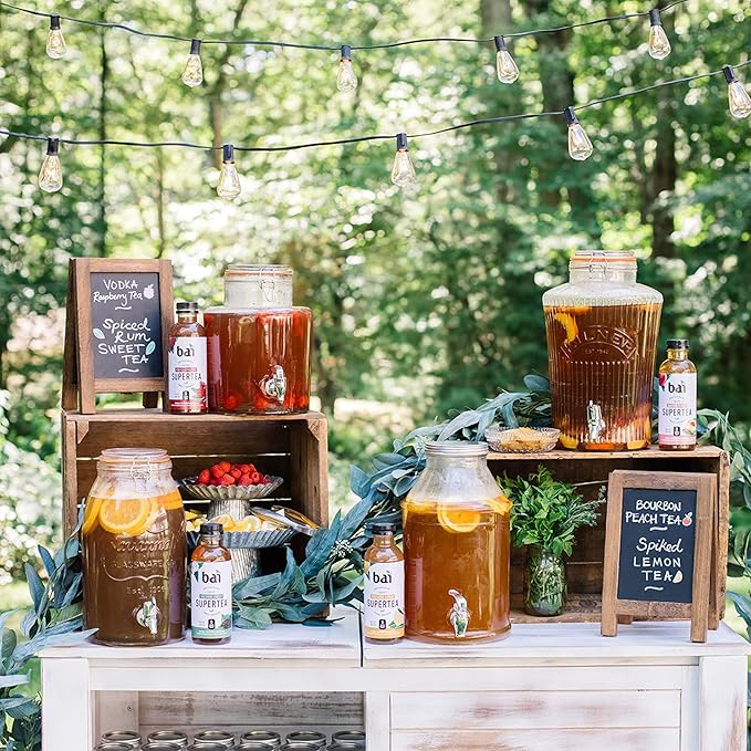 Bai Iced Tea, Tanzania Lemon, Antioxidant Infused Supertea, Crafted with Real Tea (Black Tea, White