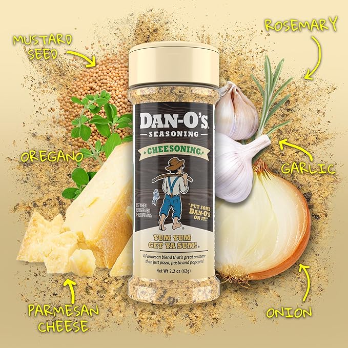 Dan-O's 8 Bottle Seasoning Set, Extra-Small Bottles, 8 Pack, Includes Original, Spicy, Chipotle