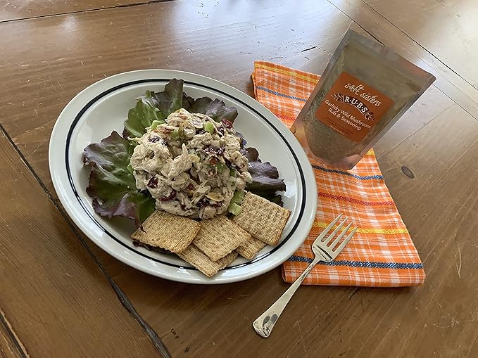 s.a.l.t. sisters Garlicky Wild Mushroom Rub & Seasoning | All-Natural, Gluten Free, MSG Free