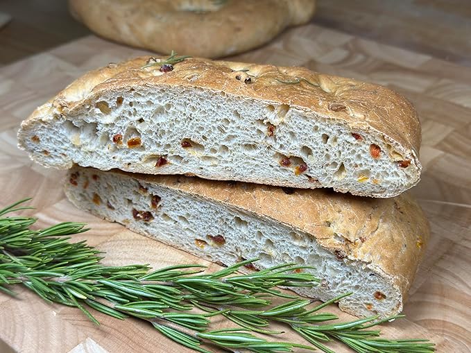 Molibake Italian Focaccia Bread Mix ??Pack of 2 ??Premium Artisan Italian Bread Mix for Bread