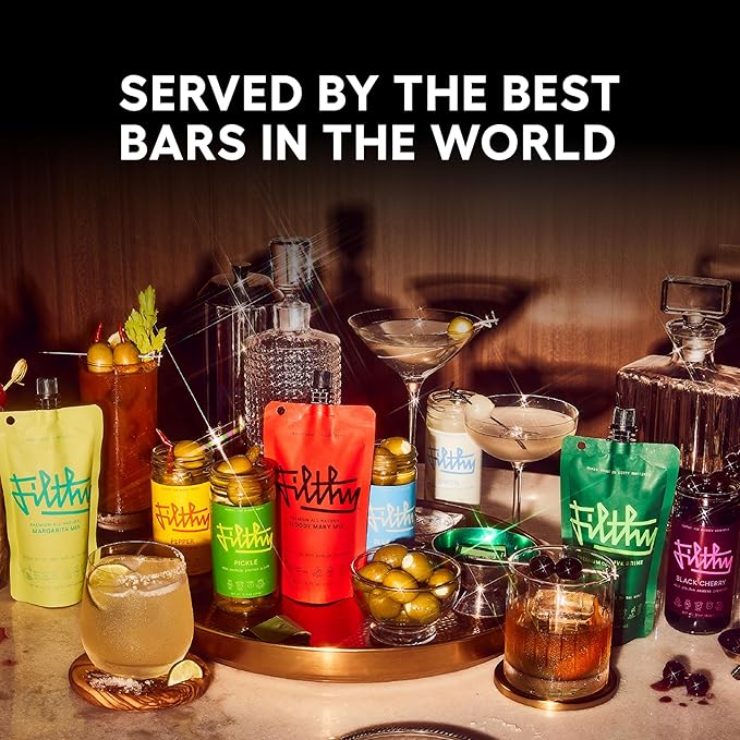 Filthy Paloma Mix, Premium Cocktail Mixer, All-Natural, Non-GMO, Vegan & Gluten-Free, Made with