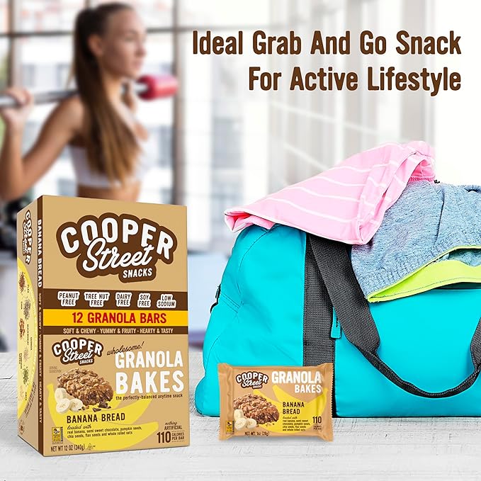 Cooper Street Banana Bread Granola Bakes, 12-Pack