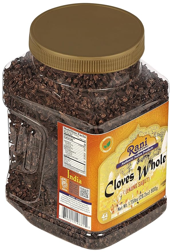 Rani Cloves Whole (Laung) 28oz (800g) Great for Food, Tea, Pomander Balls and Potpourri, Hand