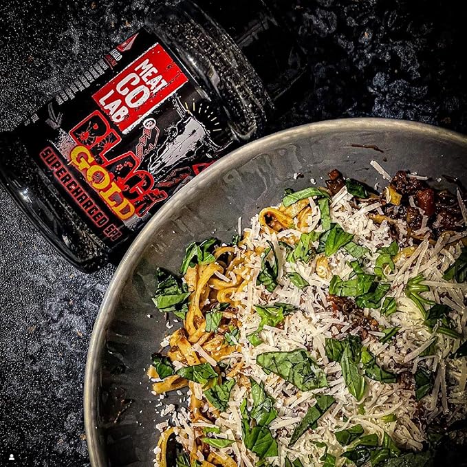 Angus & Oink | Black Gold Supercharged SPG BBQ Rub | Insane Beef Flavour & Umami Boost |