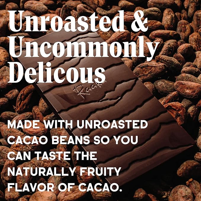 Raaka Double Dark Hot Chocolate Mix - Vegan, Organic, Gluten and Dairy Free - Lightly Sweetened