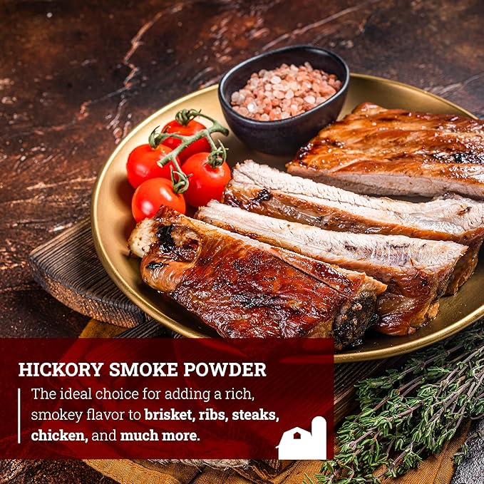 Hoosier Hill Farm Hickory Smoke Powder, 8oz (Pack of 1)
