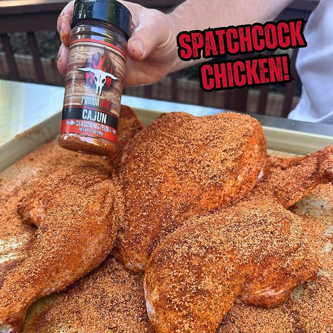 Gourmet Cajun Seasoning | No Artificial Flavors, No MSG added | Premium Cajun Rub for Chicken