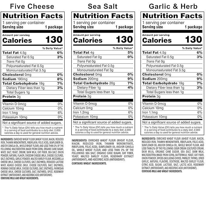 Stacy's Flavored Pita Chips, 1 Ounce (Pack of 24)