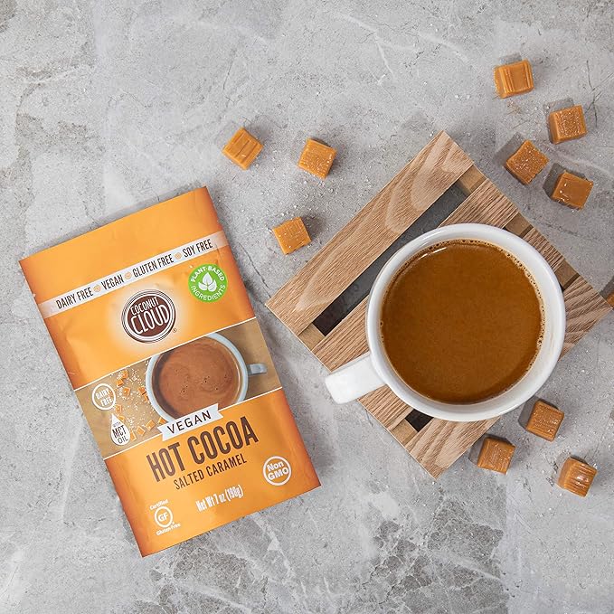 Coconut Cloud Vegan Hot Cocoa, Salted Caramel, 7 oz (198 g)