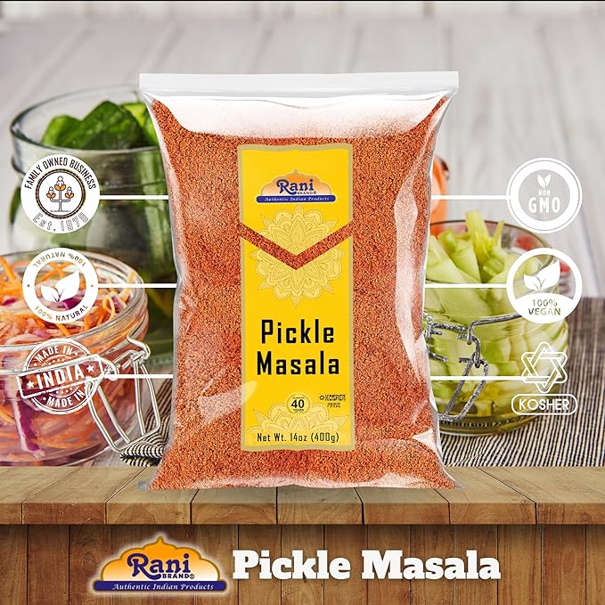 Rani Pickle (Achar) Masala Indian Spice Blend 14oz (400g) ~ All Natural | Vegan | Gluten Friendly |