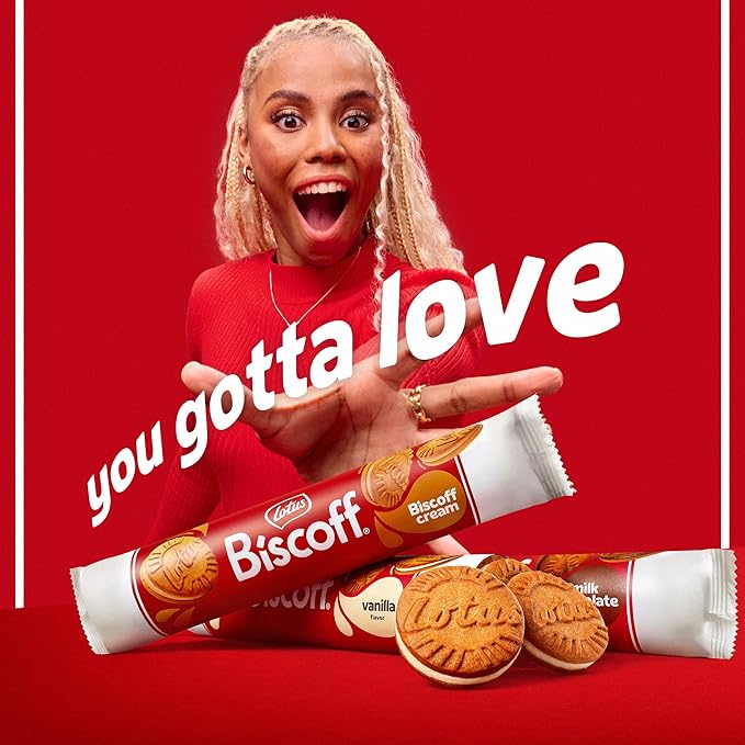 Lotus Biscoff Sandwich Cookies, Variety Pack, Biscoff Cream/Vanilla Cream/Milk Chocolate Cream, 15