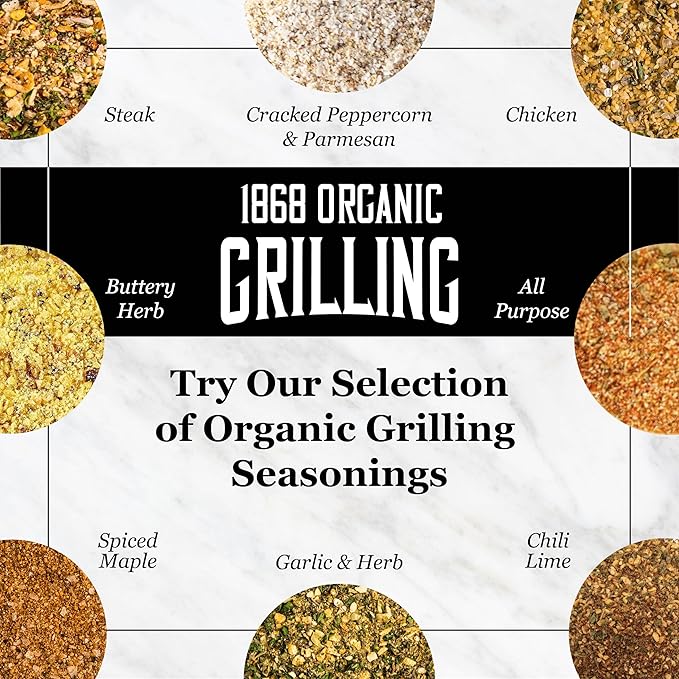 Watkin's Organic Premium Grilling Spiced Maple Seasoning, 10.6 oz